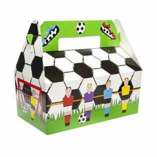 Menybokser Fotball - 22.5 x 12 x 9.5 cm (24 stk.)