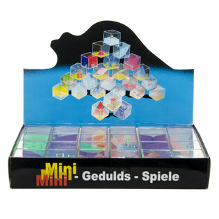 Sm&aring; t&aring;lmodighetsspill display (24 stk.)