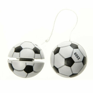 Fotball-jojo (Ø 4 cm) - 12 stk.