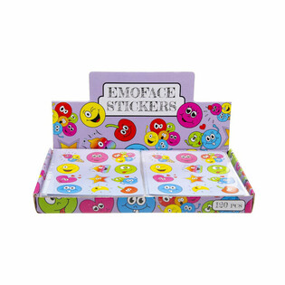 MORSOMME KLISTREMERKER &ndash; MODELL: SMILEY&rsquo;S (120 stk.)