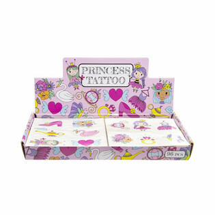 Fun Tattoo's - Prinsesser (96 stk)