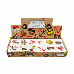 Pirat Fun Tatoveringer - Display (96 ark)