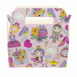 Menyboks Prinsesse - Barnemenybokser - 22,5 x 12 x 9,5 cm (24 stk.)