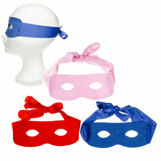 SUPERHELT MASKE - MIKS FARGER (24 stk.)