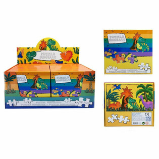 Dinosaur Puslespill 48 Brikker - Display (12 stk)