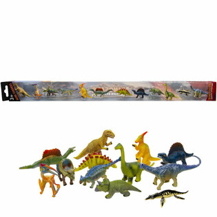 ANIMAL WORLD - DINO LEKEFIGURER MIX (12 stk.)