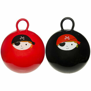 Hoppeball Pirat - Ø 46 cm - Mix farger (6 stk)