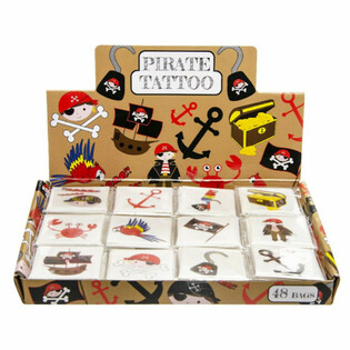 Fun Tattoos - Pirat (48 pakker)