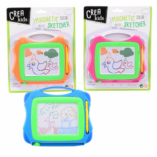 CREA KIDS - Magnetisk Fargetegnebrett (12 stk.)