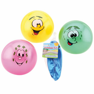 MIKS GLADE ANSIKT / SMILEYBALL Ø20 Cm (36 stk.)