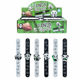 PANDA SNAP-ARMBÅND / CLIC-ARMBÅND (24 stk.)