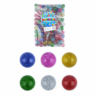 Glittersprettballer &Oslash;3.3CM (100 stk.)