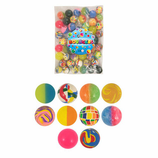 Miks Store Spretballer Ø4,3CM (50 stk.)