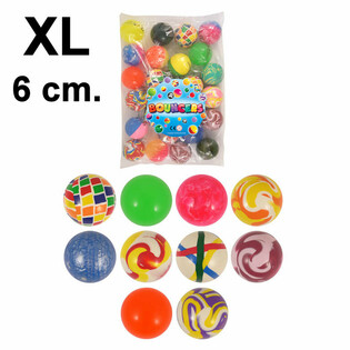 XL Mix Spretterballer Ø6cm (25 stk.)
