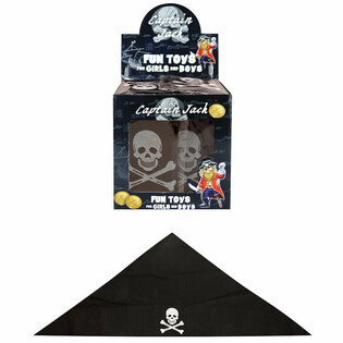 PIRAT-BANDANA FOR BARN (48 stk.)