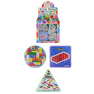 T&Aring;LMODIGHETSSPILL - MODELL: BYGGEKLOSSER I DISPLAY (96 stk.)