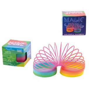 RAINBOW MAGIX TRAPPESPIRAL / SPIRAL I ESKE &Oslash;7,5 CM (12 stk.)