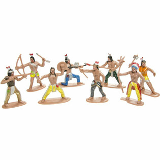 Miks Indianer-miniatyrer