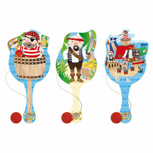 Pirat Padle Ballspill (12 stk)