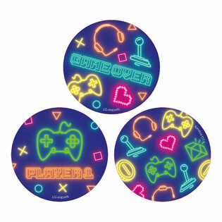 Gamer Notatb&oslash;ker - Design-miks (48 stk)