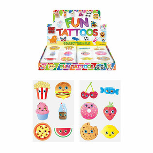 Morsomme Tatoveringer - Matansikter Display (96 stk.)