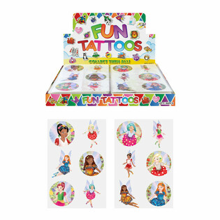 Fun Tattoos - Alve / Fairy Display (96 stk)