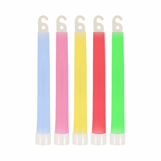 GLOWSTICKS - 15CM MED SNOR - MIX FARGER (25 stk.)
