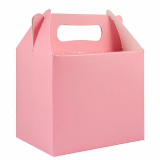 Gaveesker / Godteri-esker Rosa 14x18x10 cm (12 stk.)