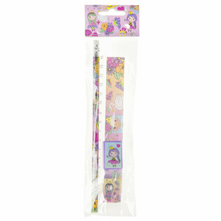 TEGNESETT PRINSESSE 4 DELER (24 stk)