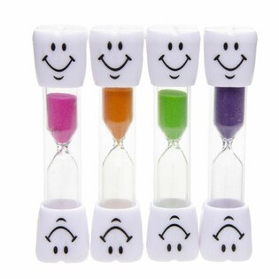 Tannpuss Timeglass - 3 minutter - Tannform (50 stk.)