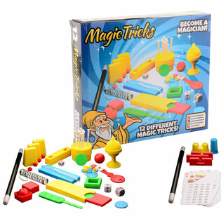 MAGIC TRICKS - STOR TRYLLERESKE MED 12 TRIKS I ESKE