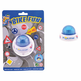 Bike Fun Politisirene - Lys og lyd til barnesykkel