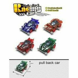 Pullback racerbiler Mix (48 stk.)