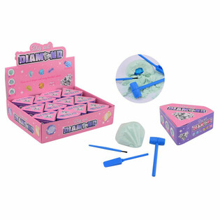 Grav ut Diamant i Display (24 stk.)