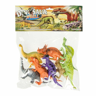 Dinosaur World: 8-delers Sett med Store Dinosaurfigurer