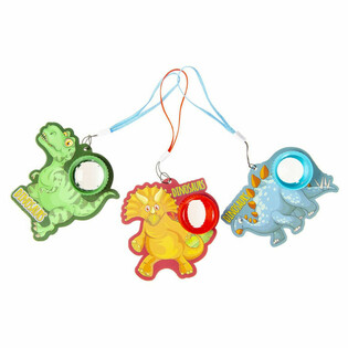 DINOSAUR KALEIDOSKOP MED SNOR - MIX DINOSAURER (24 stk.)