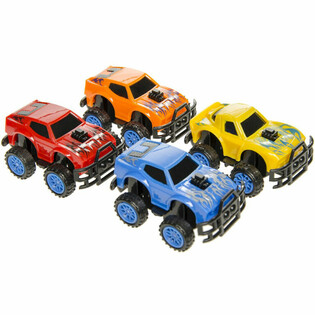 PULL BACK MONSTERTRUCKS - MIX FARGER (48 stk.)
