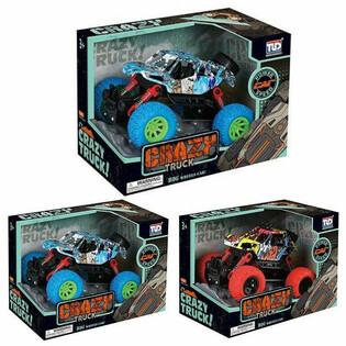 Store Pull Back Crazy Monster Trucks - Luksus Gaveeske (sett med 2)