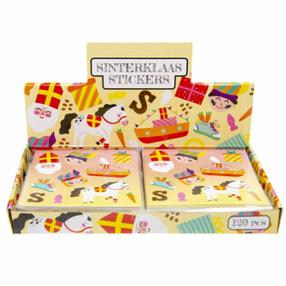 FUN STICKERS - MODELL: SINTERKLAAS (120 stk.)