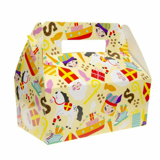 MENUBOX SINTERKLAAS - 22,5 x 12 x 9,5 cm (24 stk.)