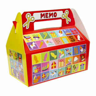 Sinterklaas Memory Menubokser (24 stk)
