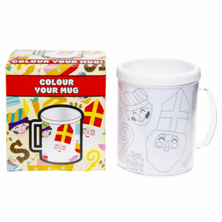 SINTERKLAAS - FARGELEGG DIN EGEN KOPP (2 stk.)