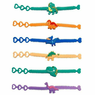 DINOSAUR SILIKONARMB&Aring;ND (12 STK)