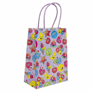 Smiley Gaveposer i Papir - 16x9x22 cm (12 stk)