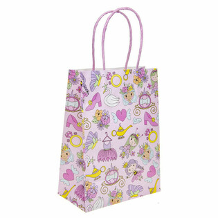 Prinsesse Papirgavesposer - 16x9x22 cm (12 stk)