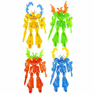 Actionfigur Robot - Miks Farger (36 stk.)