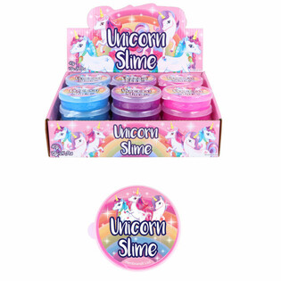 Enhj&oslash;rningslim / Unicorn Slime i Display (24 stk.)