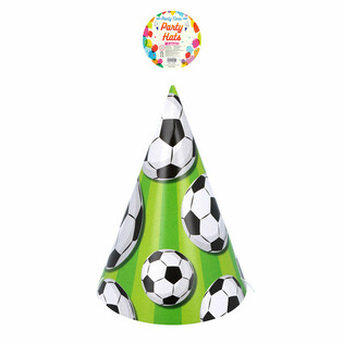 Fotball Partyhatter (120 Stk.)