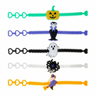 HALLOWEEN SILIKONARMBÅND (12 stk.)