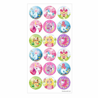 Fun Stickers - Girls Fantasy World (10-pakning)